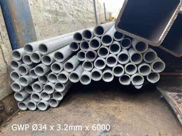 Thép ống mạ kẽm 33,5 x 1,1 x 6m